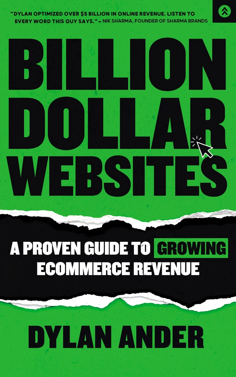 The cover of Billion Dollar Websites by Dylan Ander